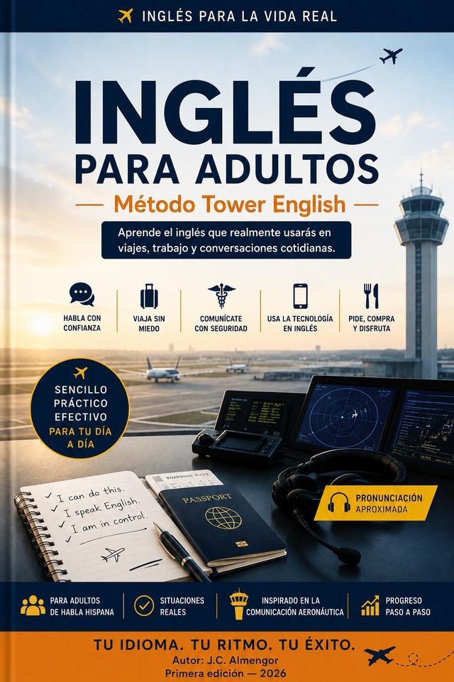 Portada del libro Inglés para Adultos — Método Tower English